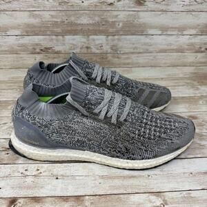 Adidas Ultra Boost Uncaged BB3898 Gray Low Top Running Shoes Men's Size 13